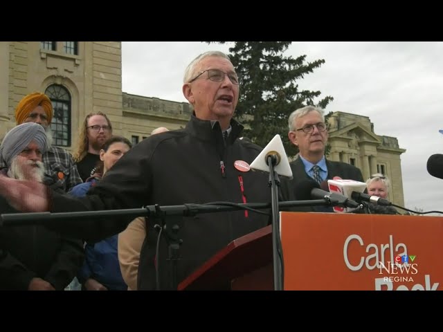 ⁣Two former Sask. Party MLAs throw support behind NDP