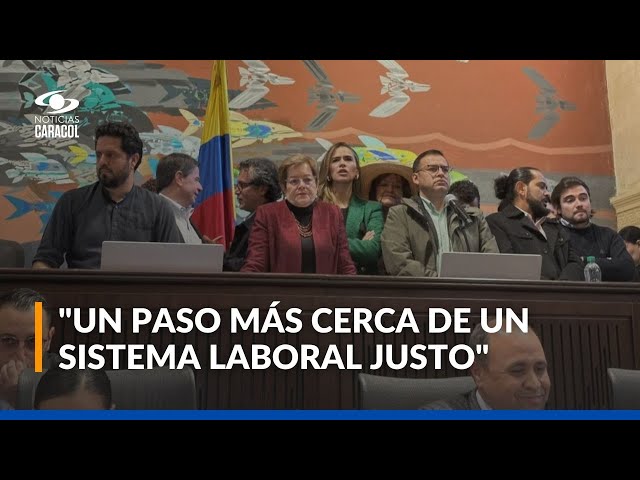 ⁣Cámara de Representantes aprobó el proyecto de reforma laboral en segundo debate