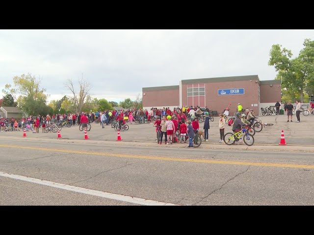 ⁣March in Colorado's Arapahoe County pushes for changes to make kids safer on the streets