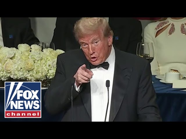 ⁣Donald Trump jokes at Al Smith Dinner: Anytime I don't get a subpoena, I'm very happy