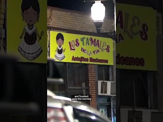 ⁣Shocking video shows moment of kidnapping at Chicago's Little Village restaurant