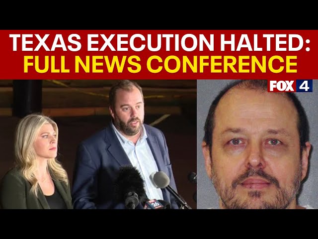 ⁣Robert Roberson execution halted: FULL NEWS CONFERENCE