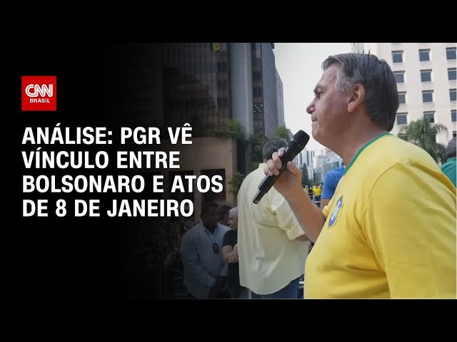 ⁣Análise: PGR vê vínculo entre Bolsonaro e atos de 8 de Janeiro | WW