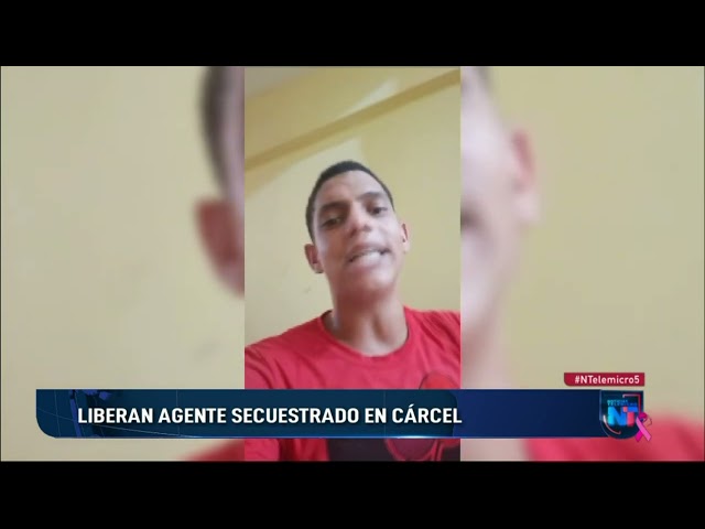 ⁣Liberan agente penitenciario secuestrado en cárcel de Mao