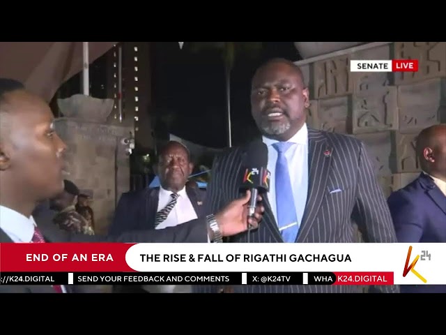 K24 TV LIVE| The rise and fall of Gachagua #NewDawn