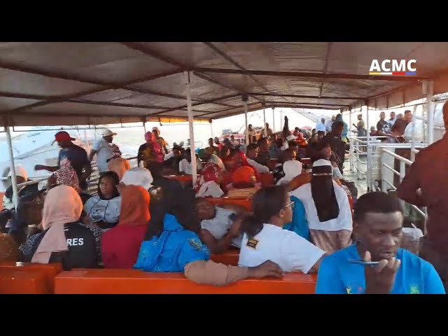 ⁣La situation est grave:Des Comoriens bloqués en quarantaine dans le bateau ACADIE au port de Majunga