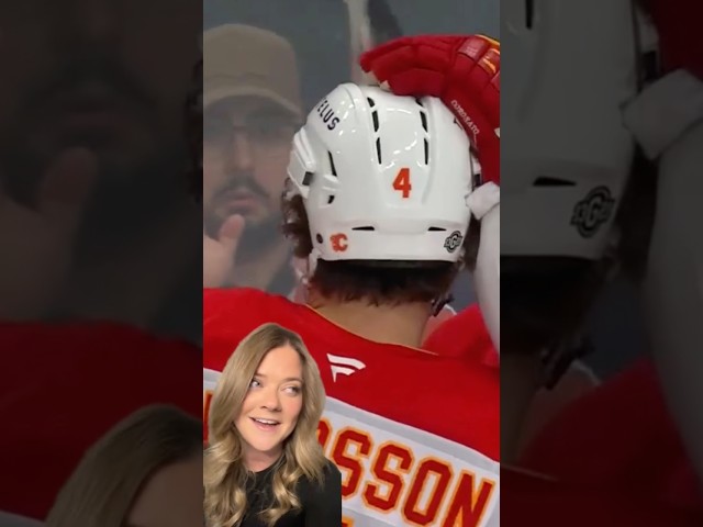 ⁣The Rasmus Andersson Staredown Celly 