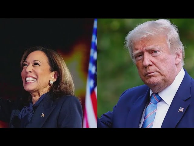 ⁣Kamala Harris targeting swing states days ahead of the election