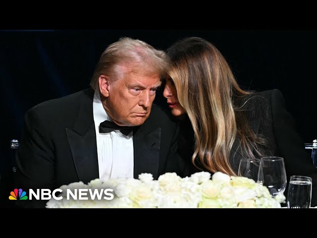 ⁣Melania Trump attends Al Smith dinner with former president