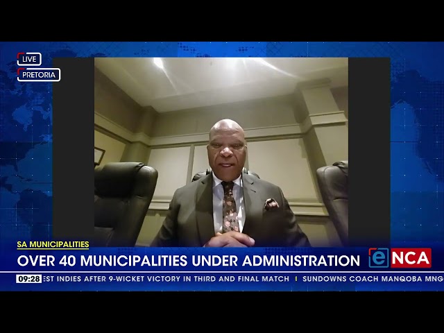 ⁣Over 40 municipalities under administration