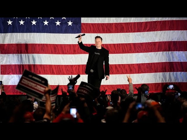 ⁣Musk celebra su primer acto de campaña republicana en solitario y pide el voto anticipado para …