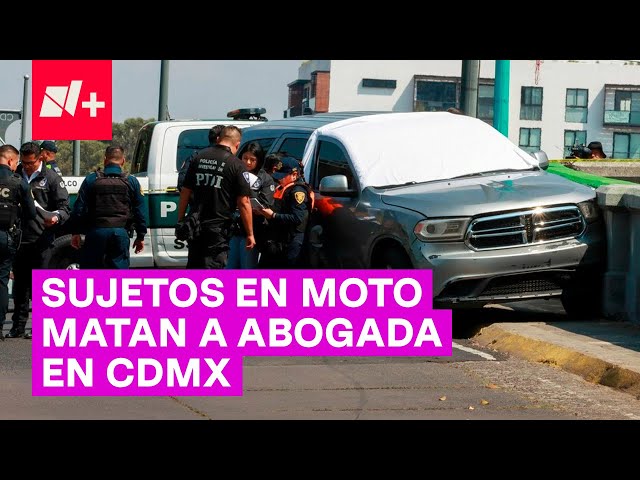 ⁣Matan a abogada penalista en la colonia Roma Sur, CDMX - N+