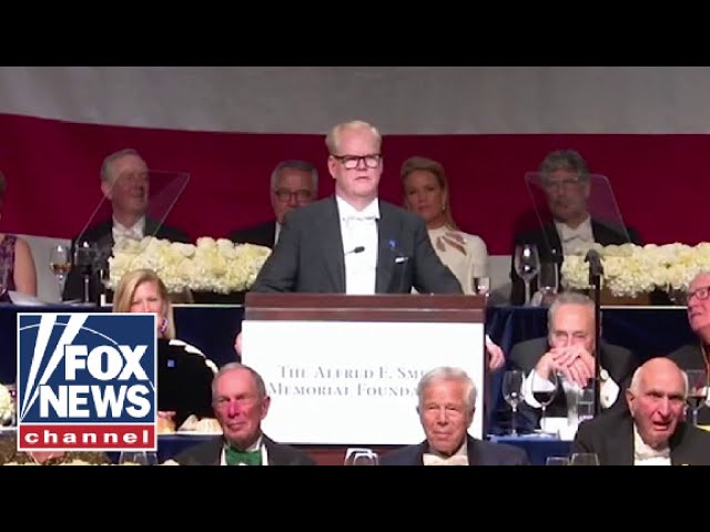 ⁣Jim Gaffigan roasts everyone, including Kilmeade, at Al Smith Dinner