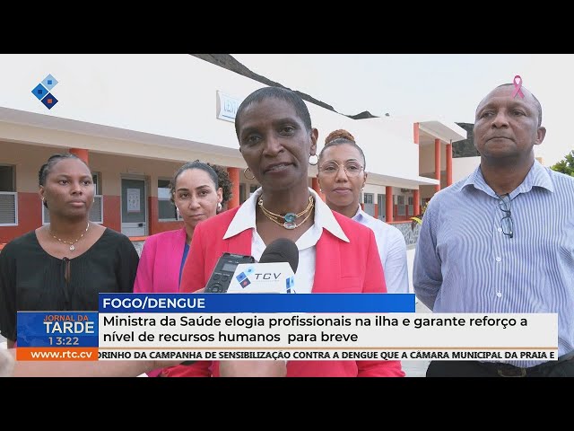 Ministra da Saúde elogia profissionais da ilha e promete reforço de recursos humanos em breve