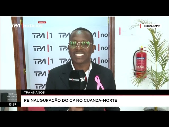 ⁣TPA 49 anos -  Reinauguração do Centro de Produção no Cuanza-Norte 18. 10.2024