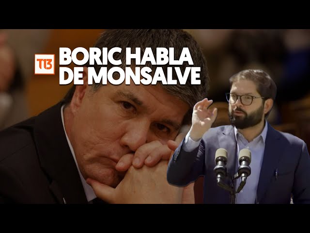 ⁣Revisa la declaración completa del Presidente Boric sobre denuncia contra Monsalve por violación