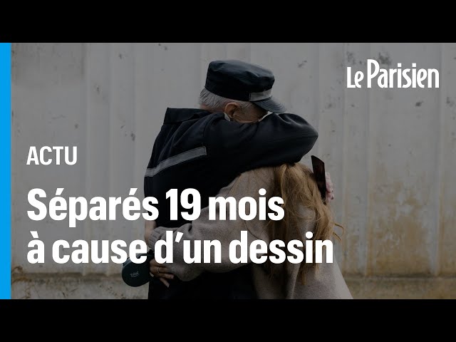 ⁣Ce Russe a passé 19 mois en prison à cause d'un dessin anti-guerre de sa fille