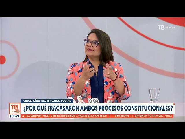 ⁣Ruth Hurtado detalla sobre los cambios en Chile a 5 años del estallido social