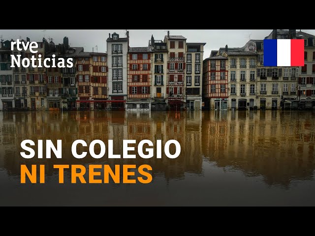 ⁣FRANCIA: Las PEORES INUNDACIONES en el SUR y CENTRO-ESTE en 40 AÑOS | RTVE Noticias