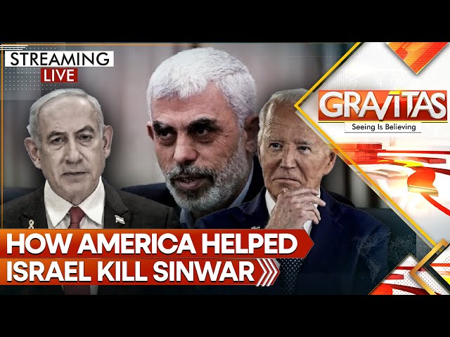 ⁣LIVE: How America Helped Israel Kill Hamas Chief Yahya Sinwar | GRAVITAS | WION News