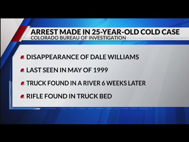 ⁣Arrest made in 25-year-old Western Slope murder cold case