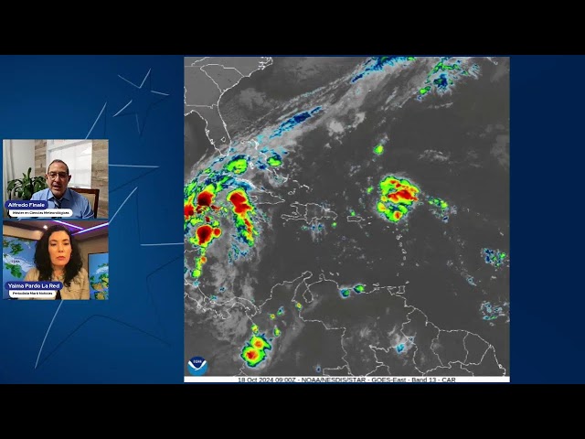 ⁣Fuertes lluvias  con inundaciones en Cuba