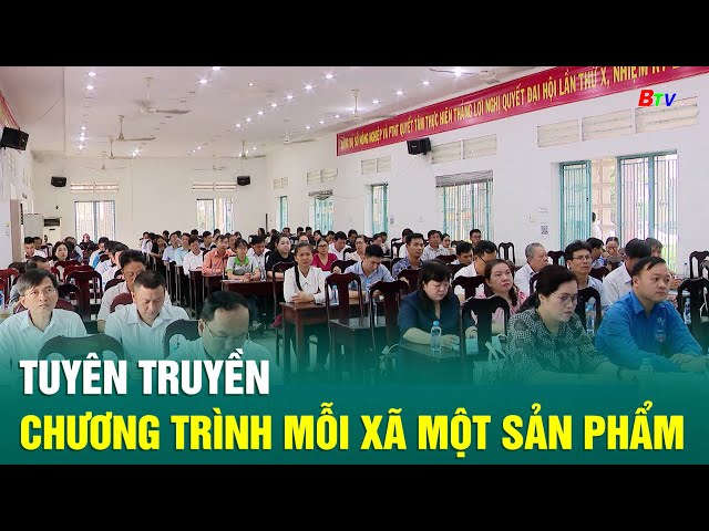 ⁣Tuyên truyền Chương trình mỗi xã một sản phẩm