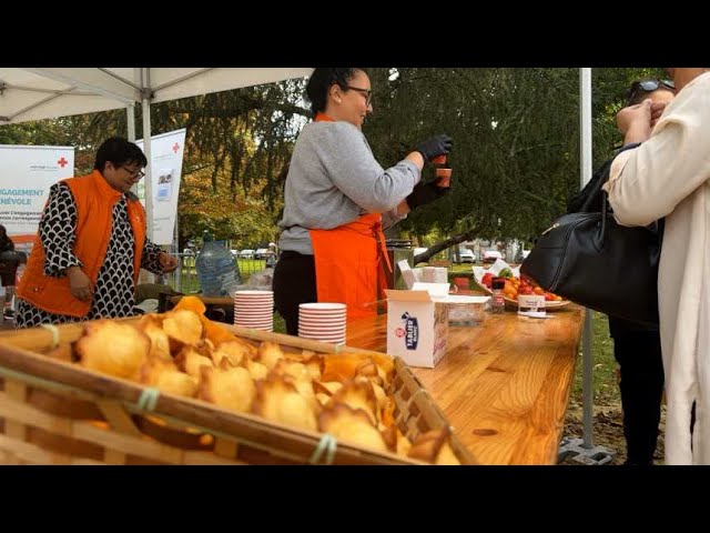 ⁣Une banque alimentaire éphémère aux remparts de Saint-Dizier