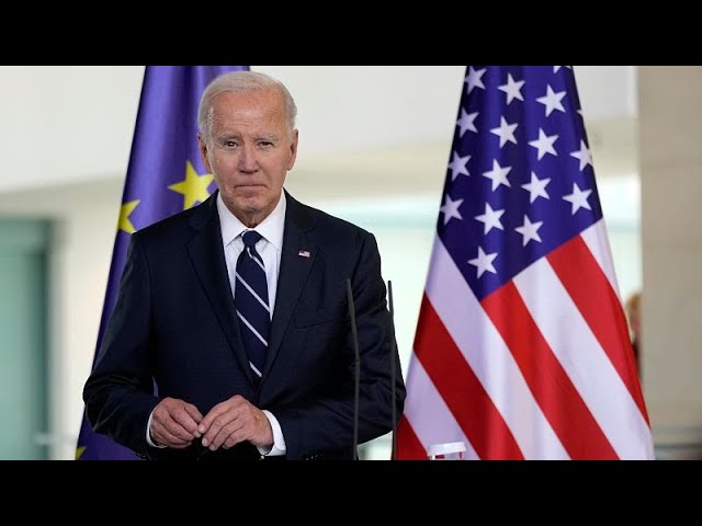 ⁣US president Joe Biden calls for more Western support to Ukraine on visit to Berlin