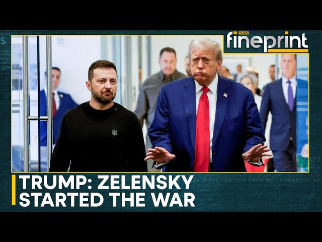 ⁣Donald Trump Trashes Zelensky As 'Greatest Salesman On Earth' | WION Fineprint | World New