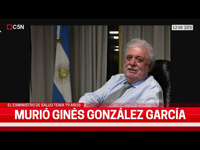 ⁣MURIÓ GINÉS GONZALEZ GARCÍA a los 79 AÑOS