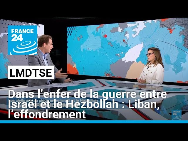 ⁣Dans l’enfer de la guerre entre Israël et le Hezbollah : Liban, l’effondrement • FRANCE 24