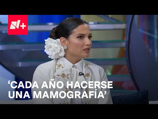 ⁣Natalia Jiménez habla en Despierta de la detección temprana del cáncer de mama