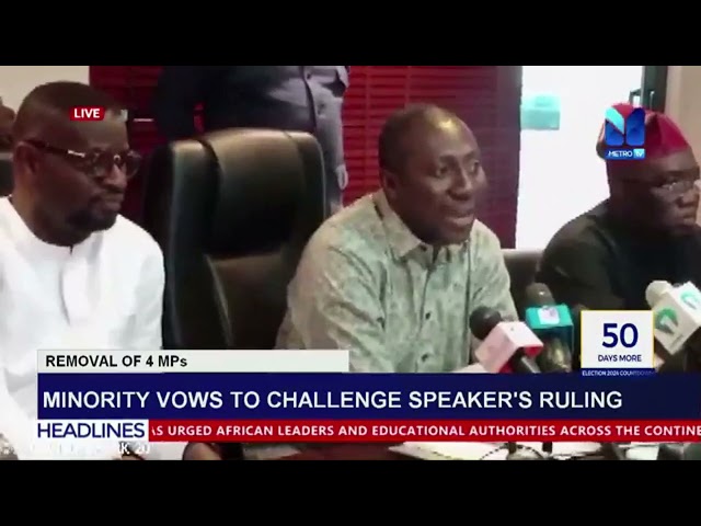 ⁣Minority Vows To Challenge Speakers Ruling