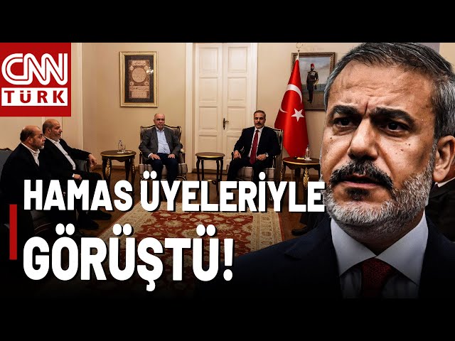 ⁣SON DAKİKA  Dışişleri Bakanı Hakan Fidan Hamas Üyeleri İle Bir Arada!