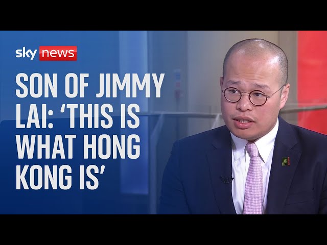 ⁣UK-China relations cannot be 'normalised' while Jimmy Lai is detained