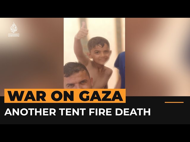 ⁣10-year-old brother of Shaban al-Dalou dies from injuries | Al Jazeera Newsfeed