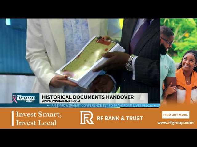 ⁣Historical Documents Handover