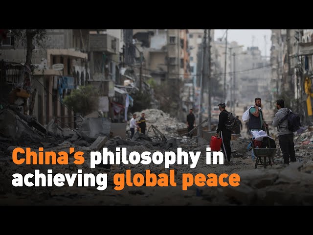 ⁣China’s philosophy in achieving global peace