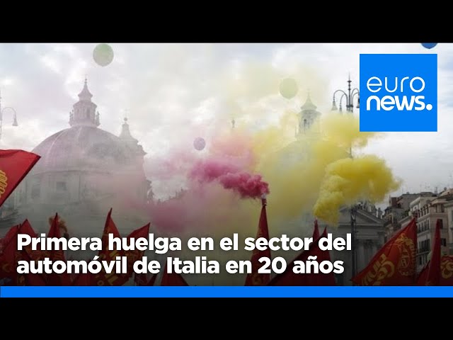 ⁣La primera huelga en el sector del automóvil en Italia en 20 años aumenta la presión en St…