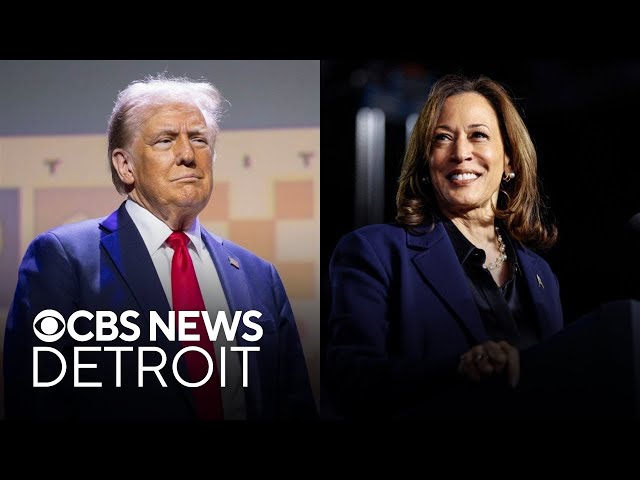 ⁣Trump, Harris in Michigan holding dueling events with 18 days until Election Day