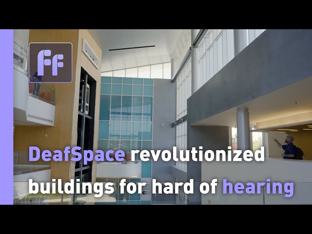 ⁣DeafSpace revolutionized building for hard of hearing