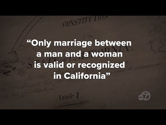 ⁣What is Prop 3? CA measure aiming to protect marriage rights for all