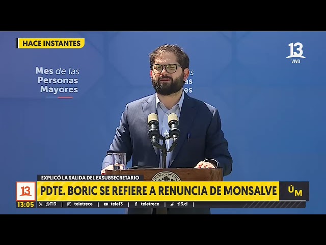 ⁣"Voy a responder todo" Boric protagoniza tenso momento con su jefa de prensa durante pauta