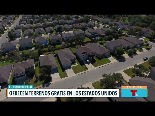 ⁣Ciudades de Estados Unidos ofrecen terrenos gratis