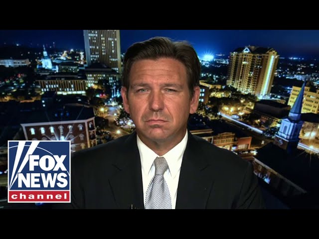 ⁣DeSantis: Kamala Harris showed that her whole candidacy is a fraud