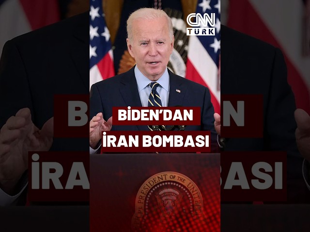 ⁣ABD Başkanı Biden'dan İran Bombası! "İsrail'in İran'ı Nasıl ve Ne Zaman Vuracağı