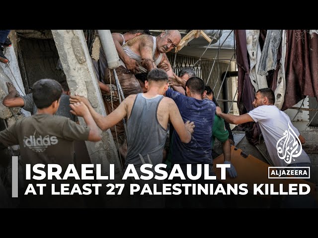 ⁣Israeli assault on northern Gaza: At least 27 Palestinians killed in attacks on Friday