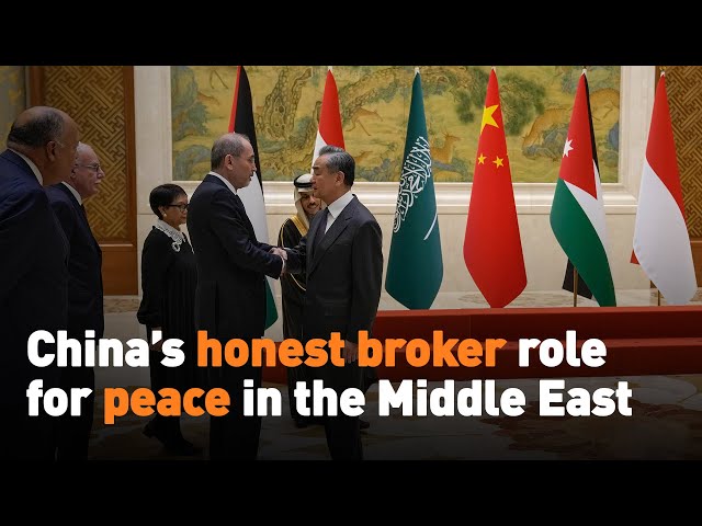 ⁣China’s honest broker role for peace in the Middle East