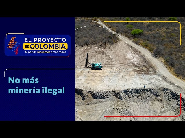 ⁣Minería ilegal en Colombia, un problema que somete a la devastación ambiental